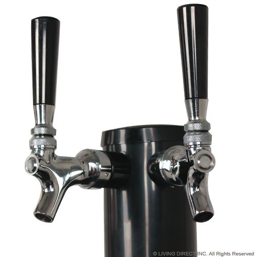 Купить EdgeStar Full Size Dual Tap Kegerator & Draft Beer Dispenser
