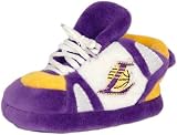 Los Angeles Lakers Baby Slipper in Purple / White / Yellow Size: One Size Fits All