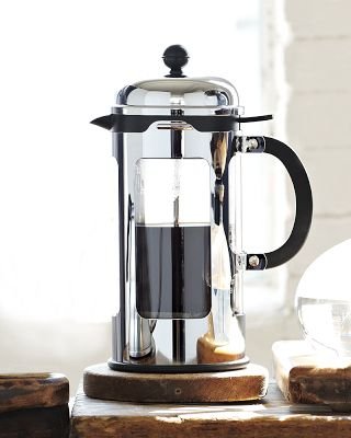 ボダム　フレンチ・プレス・コーヒーメーカー　８カップ ウィリアムズ・ソノマ Bodum Chambord French Press with Locking Lid, 8-Cup Williams-Sonoma