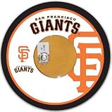 San Francisco Giants unsigned Coasters With Game Used Dirt (Set of 4)- MLB Hologram