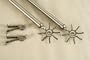 A&f Rod D�cor - A NEW 3 Pieces Curtain Rod 120-170 Inch Antique Brass #60