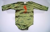 Diaper Dude Baby Camouflage Green Dragon Onsie One Piece-6-12 Months
