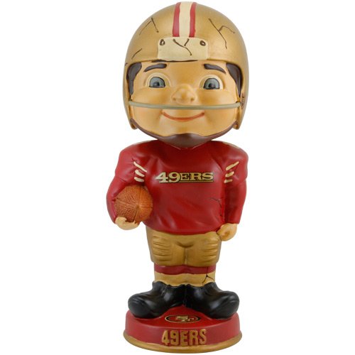 San Francisco 49ers Forever Collectibles Retro Bobble Head