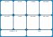 Large Magnetic Weekly Dry Erase Calendar Includes 8 Multi Colored Dry Erase Markers