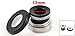uxcell 12mm x 26mm x 23mm Rubber Bellows Pump Shaft Sealing Mechanical Seal