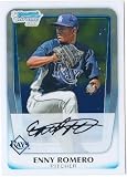 2011 Bowman Chrome Prospects #192 Enny Romero Tampa Bay Rays