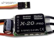 Hacker X-20 Pro Brushless Motor Speed Controller ESC 20A