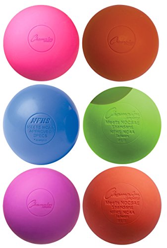Lacrosse Balls (6-Pack) - Vibrant Color Mix