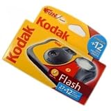 Kodak FUNFLASH/39 Disposable Camera with Flash 27+12 Exposures