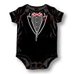 LA Imprints Baby Romper- "Tuxedo"