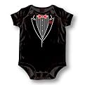 LA Imprints Baby Romper- "Tuxedo"