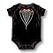 LA Imprints Baby Romper- "Tuxedo"
