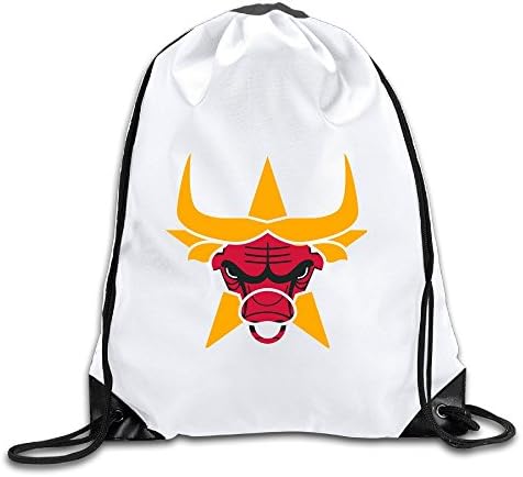 LQYG Yellow Bull Durable Drawstring Sackpack Camping Valise Bag