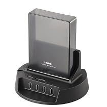 ロジテック クレードルタイプ HDDリーダーライタ eSATA&USB2.0接続タイプ LHR-DS01SAU2