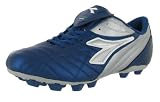 DIADORA Calcio MD Mens Athletic Soccer Football Cleats Sneakers Shoes Blue Silver