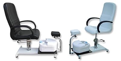 Hydraulic Pedicure chair White or Black w / bowl