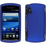 Wireless Solutuions 368199 Soft Touch Blue Snap-On Case for Sony Ericsson Xperia Play