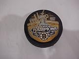 Tim Thomas Boston Bruins Autographed Hand Signed 2011 Stanley Cup Champions Puck
