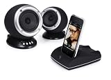 Roth Audio RCP2B 2.0 Desktop Speaker Sysyem with USB and Wireless Dock - Black