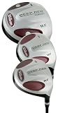 Wilson Golf- Deep Red Driver & Fairway 3-Wood Set Reg Graphite
