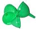 Poly Funnels 4pc - Green