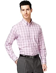 Collezione Pure Cotton Long Sleeve Checked Shirt