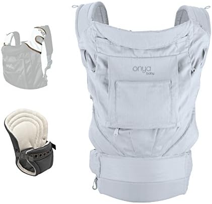 Onya Baby Carrier - Cruiser Infant to Toddler Bundle - Pearl Grey