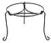 Plastec PS101BK Patio Stand, Black, 8-Inch