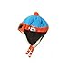 Mette Dresses Boys Hats Crochet Earflap Winter Warm Cap Hat Beanie Pilot Aviator Blue