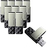 Silicon Power 8 GB Blaze B30, Pack of 10 (SP008GBUF3B30V1KIO)
