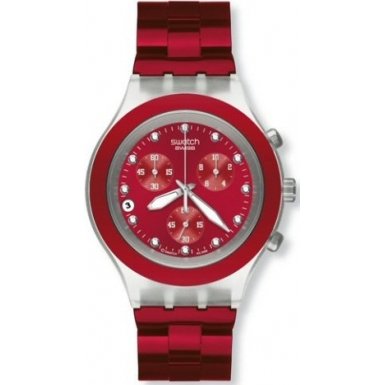 Swatch Irony Diaphane Chrono Full Blooded Sunset Watch    SVCK4044AG