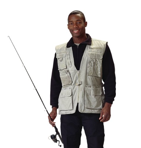 Deluxe Outback Safari Vest Khaki (3XL) Deluxe Outback Safari Vest Khaki (3XL)