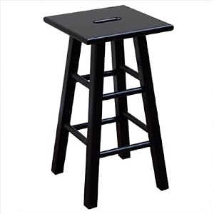 Fairmont Stool - Antique Black (24")