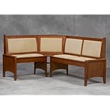 Microfiber and Wood Corner - Cherry