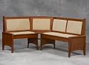 Microfiber and Wood Corner - Cherry