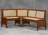 Microfiber and Wood Corner - Cherry