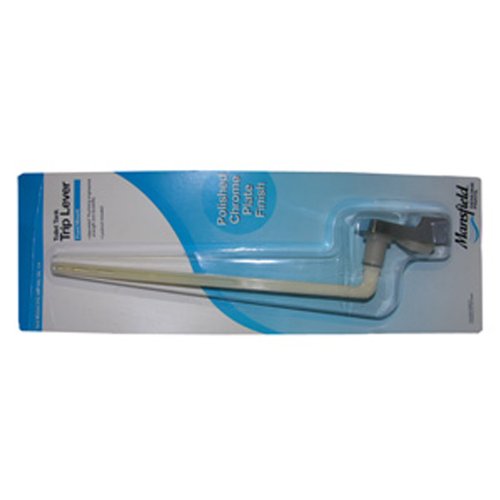LASCO 041808 Toilet Flush Lever Mansfield Straight Plastic Arm, Chrome