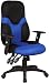 High Back Mesh Ergonomic Task Chair with Adjustable Arms [BT-6001-BEBK-GG]