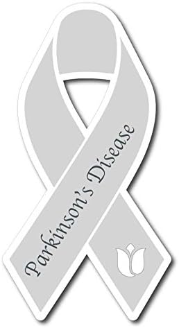 Parkinson's Disease Awareness Ribbon Sticker/Decal
