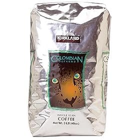 Colombian Supremo Whole Bean Coffee by Fresh Kirkland Signature