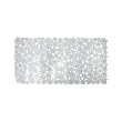 InterDesign Blumz Bath Mat, Clear