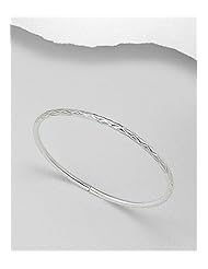 Bangle Bracelet In Sterling Silver