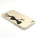 iPhone 6 Case, iPhone 6s Case, JAHOLAN Amusing Whimsical Designs Clear TPU Soft Case Rubber Silicone Skin Cover for Normal 4.7 inches iPhone 6/6s - Kiss Apple Girl