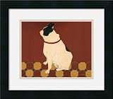 Good Dog II Framed Art Print by Warren Kimble, 15.75 in. x 13.75 in. Framed
