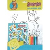 Scooby Doo Colouring Set