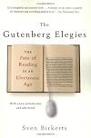 The Gutenberg Elegies