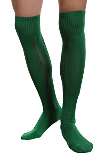 Long High Over Knee Mens Soccer Basketball Athletic Socks Dry Fast