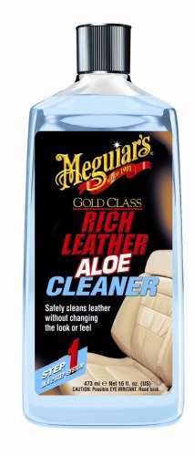 Meguiars G11016 Rich Leather Aloe Cleaner 16 oz pack of 6