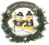 Oakland Athletics 20'' Team Snowman Wreath