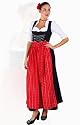 Stockerpoint Trachten DIRNDL 1tlg. Amber 96 cm schwarz